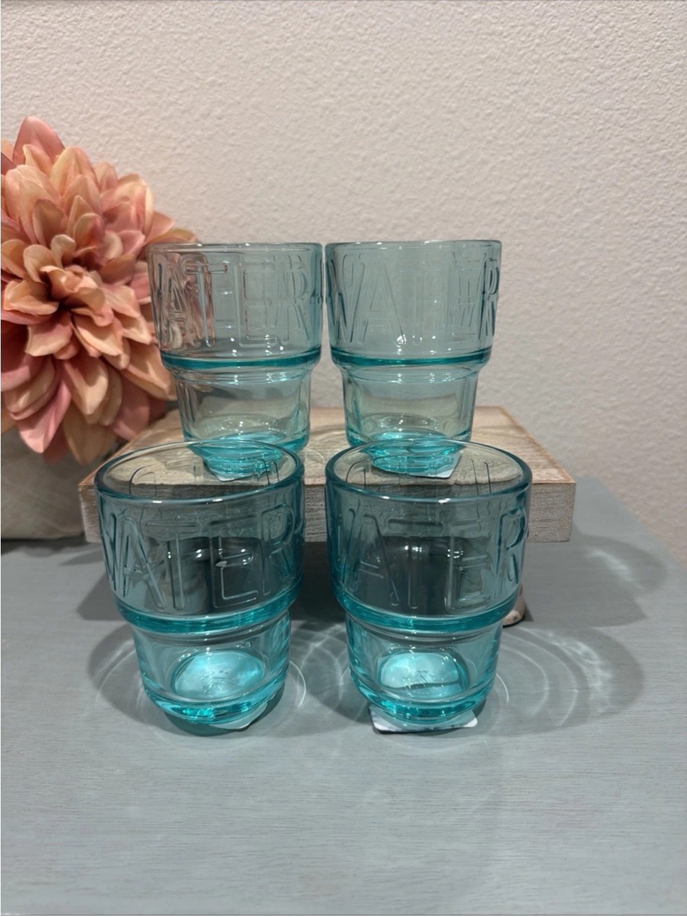 La Rochere Boston Water Tumbler
Green Set Of 4. Made In France